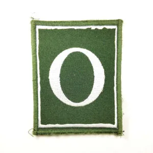 Russian Patch "O", PVC tactical insignia used in Ukraine war