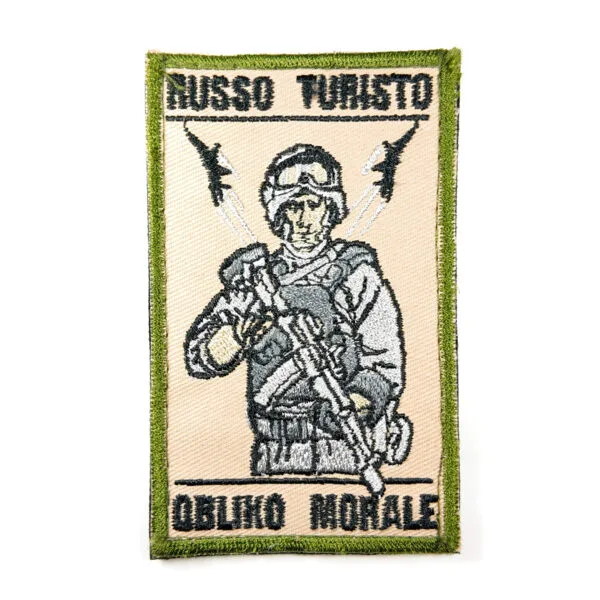 Russo turisto obliko morale patch