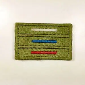 Tricolor tactical morale patch of Russia