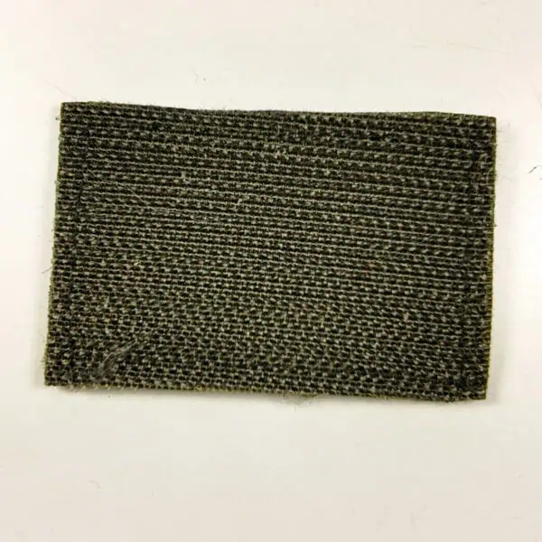 Russian Flag Insignia Patch – Tricolor Bars on Olive Background - Image 2