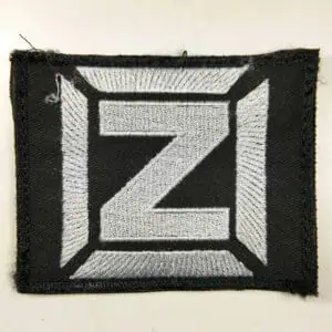 Russian Z patriotical symbol