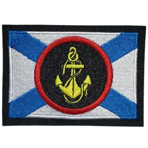 Russian Naval Infantry Flag Patch