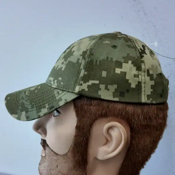 Ukrainian Camouflage Ball Cap with National Symbols - Image 5