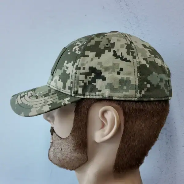 Ukrainian Camouflage Ball Cap with National Symbols - Image 8