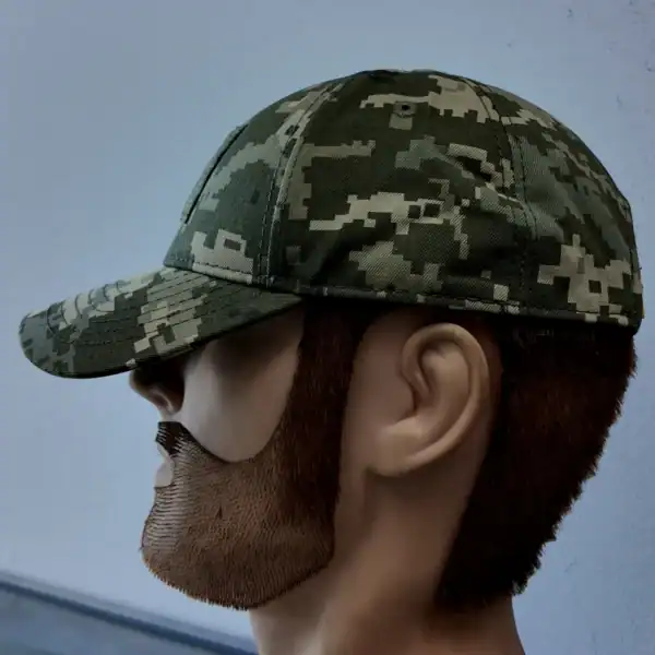 Ukrainian Camouflage Ball Cap with National Symbols - Image 16