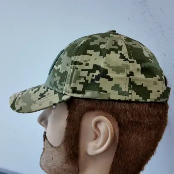 Ukrainian Camouflage Ball Cap with National Symbols - Image 18