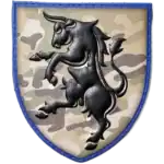 43rd Mechanized Brigade Patch 7x8cm – Ukrainian Armed Forces PVC Velcro Insignia 7 43rd Mechanized Brigade Patch