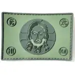 Holy Mandylion Patch 7x5cm – Russian Orthodox PVC Tactical Icon of Christ 2 Holy Mandylion Patch