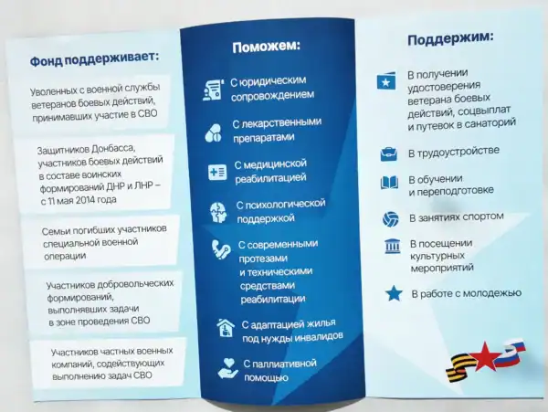 Russian Flyer “Defenders of the Fatherland” SMO Aid - Image 2