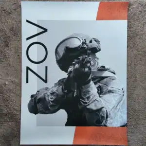 Russian ZOV Soldier Poster