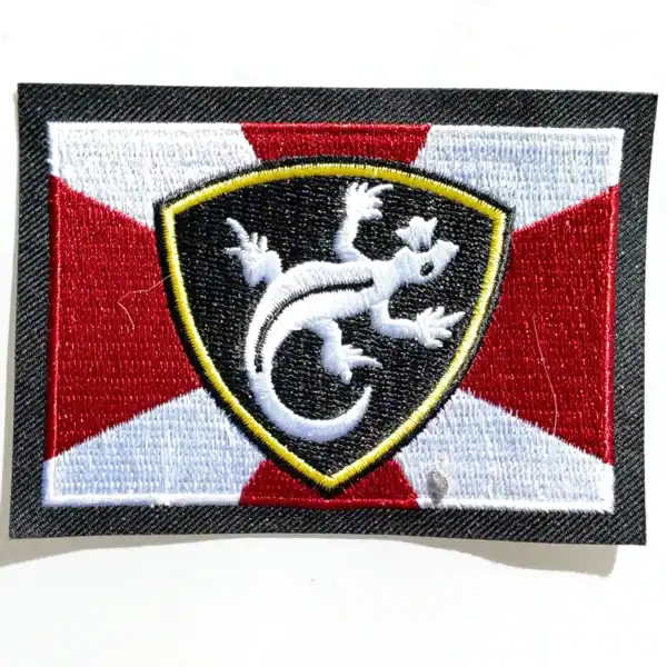Russian Ural District MVD Patch 9x6.5 cm, iron-on thermoadhesive Russian police patch