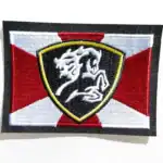Russian North Caucasus District MVD Patch 9x6.5 cm, iron-on thermoadhesive Russian police patch