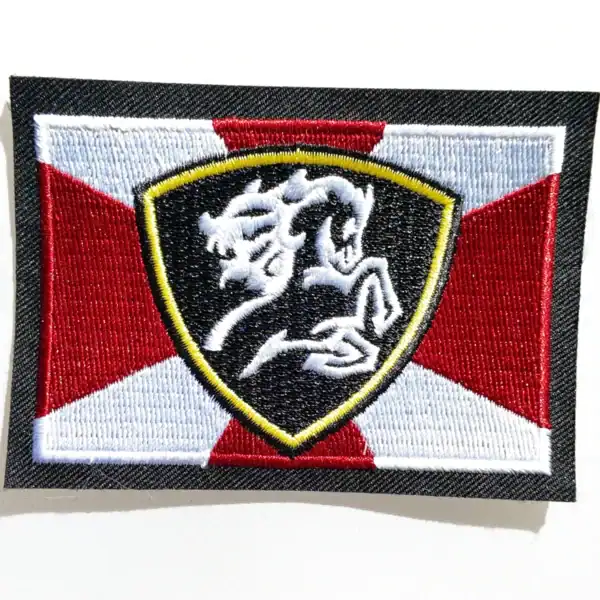 Russian North Caucasus District MVD Patch 9x6.5 cm, iron-on thermoadhesive Russian police patch