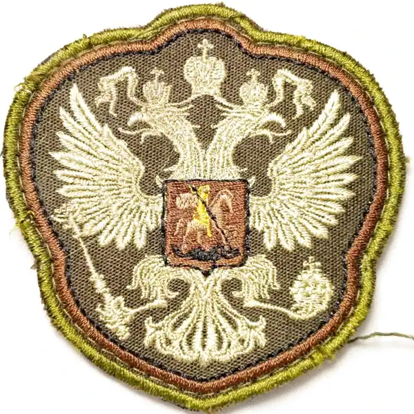 Russian crest patch national emblem 8x8cm