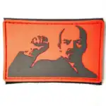Russian Lenin patch Soviet history PVC 8x5cm