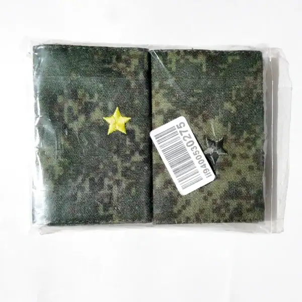 Russian Army Junior Lieutenant Shoulder Board Set – Field & Office Uniform 8×5cm - Image 3