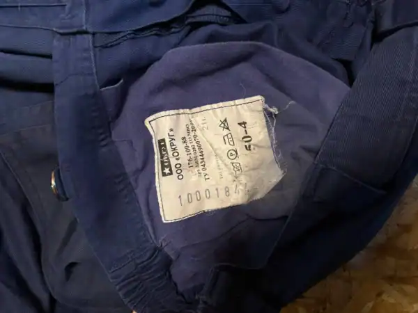 Russian Winter Military Aviation Flight Suit