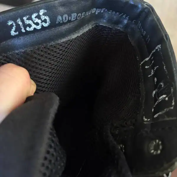 Russian Army Combat Boots Paris Commune 44 Size, hydrophobic leather, Cordura, new