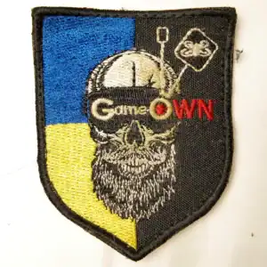 Ukrainian FPV Drone Patch 8×6,5 cm authentic combat worn insignia