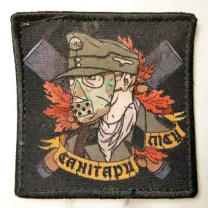 Ukrainian Sanitari Lesa Patch 7,5 cm authentic combat worn insignia