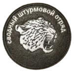 Bars Assault Detachment Patch 9 cm Russian insignia
