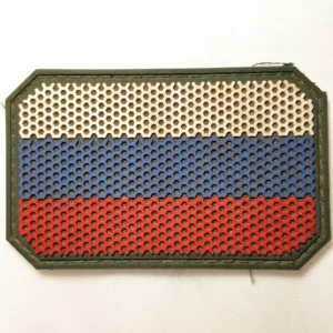Home 34 Russian Flag PVC Trophy Patch 8×5 cm authentic collectible