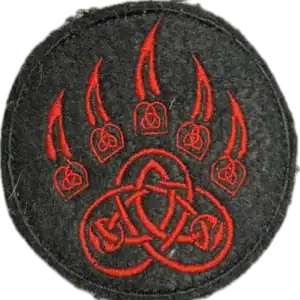 Russian Morale Trophy Patch Bear Paw