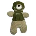 Russian Soldier Bear Talisman Soft Toy 6 Russian Soldier Bear Talisman Soft Toy plush figure with military-style vest and helmet from conflict-context collectible