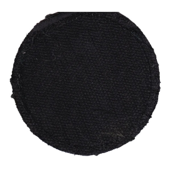 Russian Soldier of Fortune Patch with bilingual red lettering, white stars, a dagger held in a clenched hand, black fabric, and hook-and-loop backing.