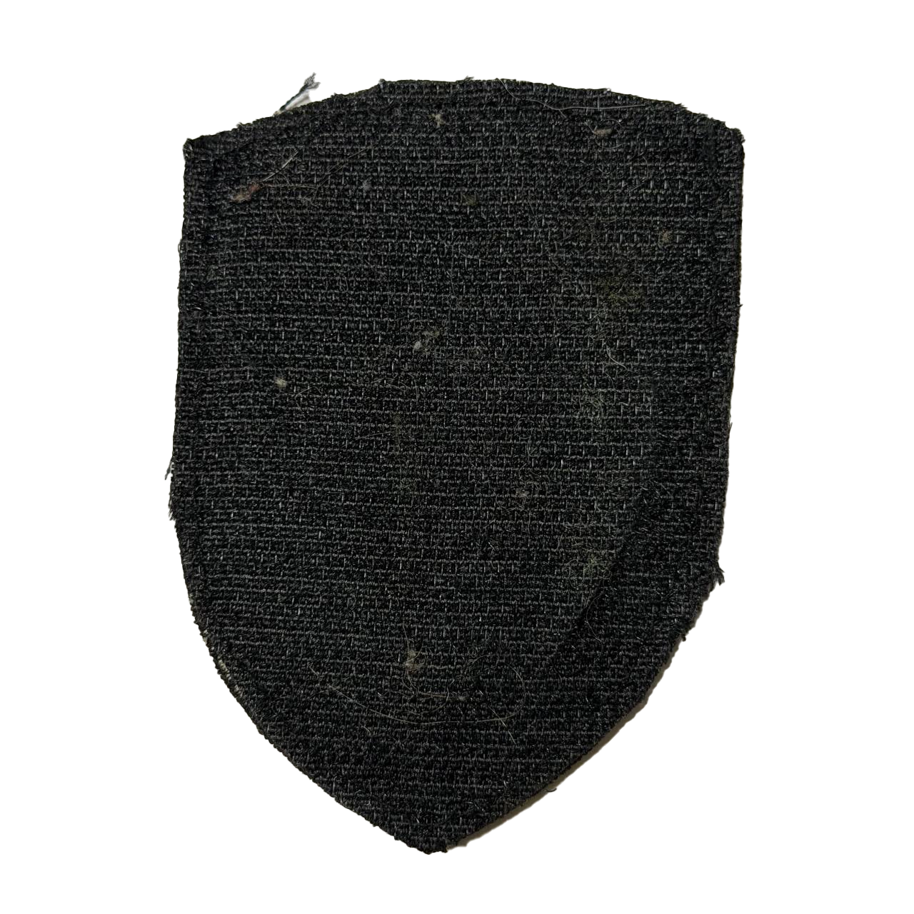 Combat Used Azov Patch – Yellow and Blue Shield 2 Combat Used Azov Patch – reverse showing hook backing