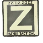 Russian Z Rubber Patch – Ratnik Tactical Date Design, front view