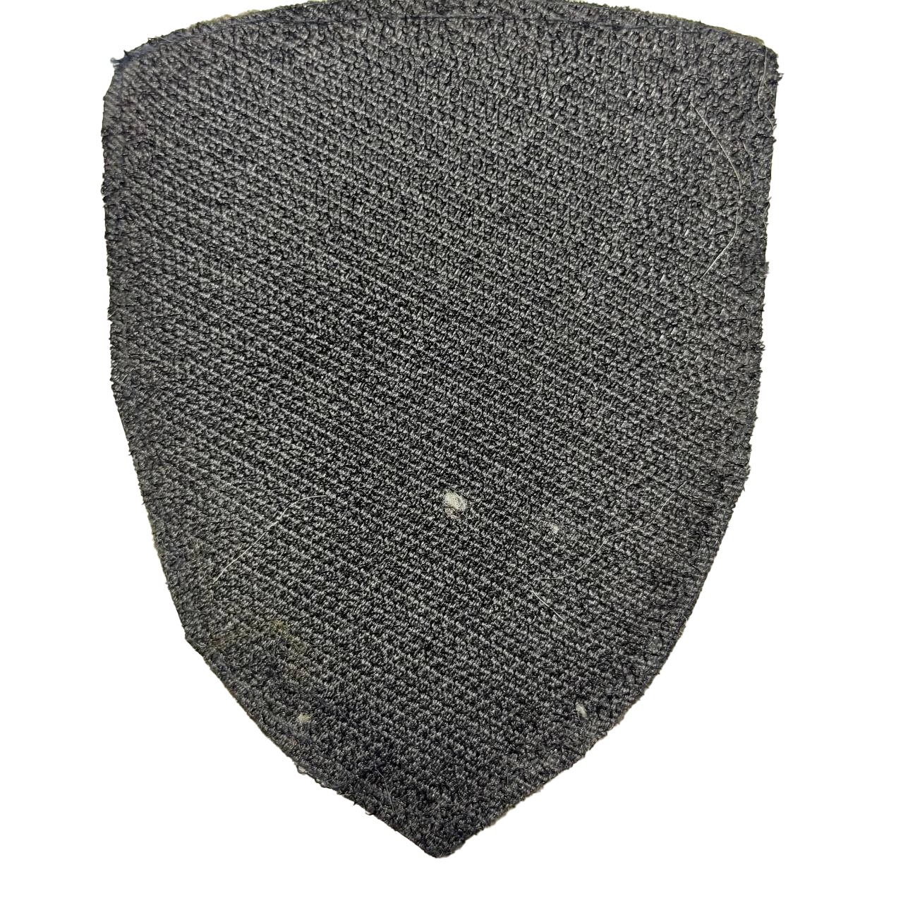 Russian Trophy Bear Shield Patch – Russia Tricolor and Roaring Bear 2 Russian Trophy Bear Shield Patch – reverse view of hook backing